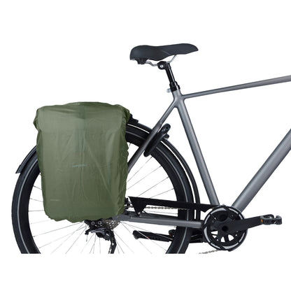 Basil Move 30L Double Rear Bike Pannier Black 16x27x38cm MIK 2.0 Compatible Fixing System Not Included
