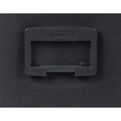 Sacoche de cintre-guidon vélo Basil sport 7-8l noir graphite fixation clip compatible Basil et Klickfix 28x20x20cm