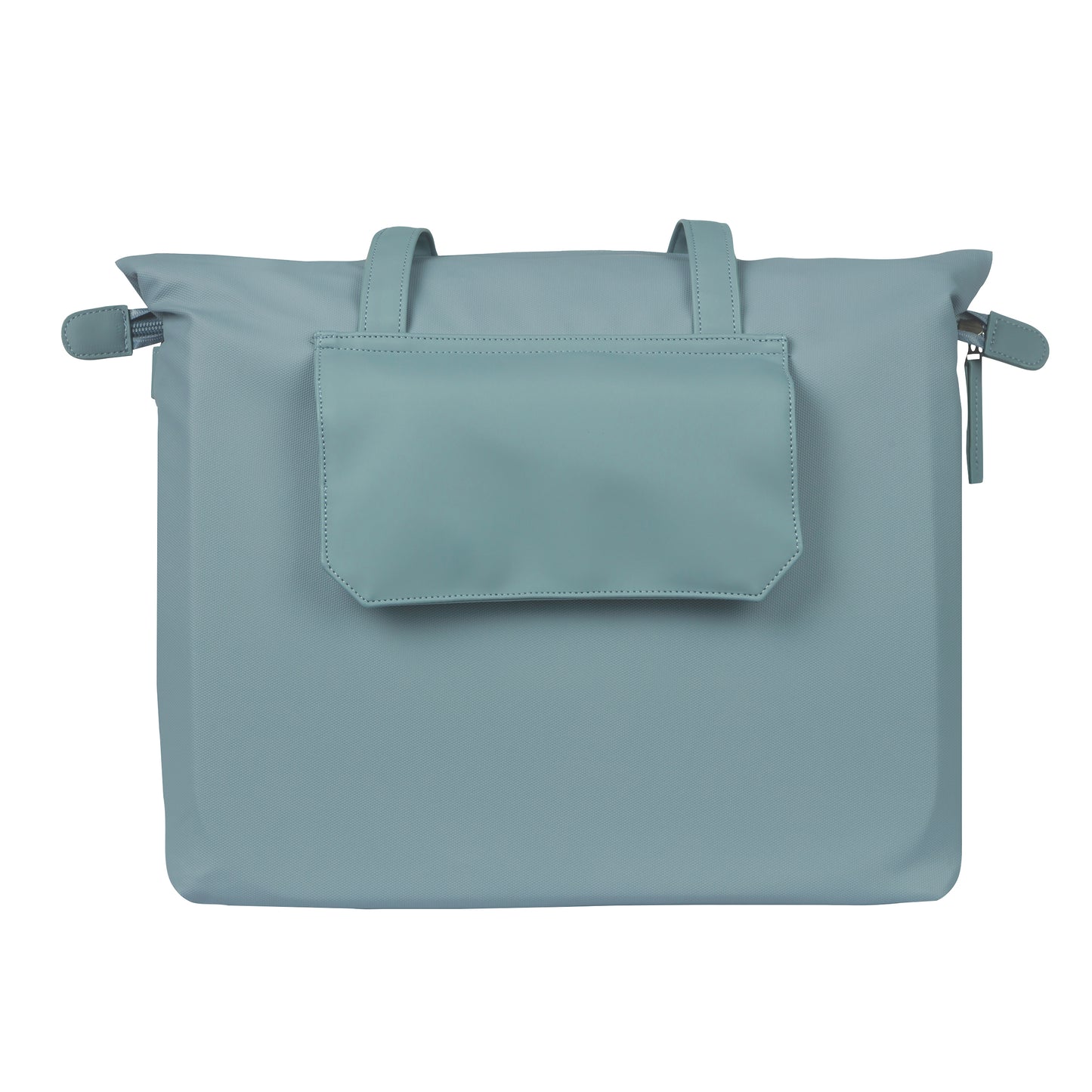 Sacoche arrière vélo latérale sac ordinateur portable Basil manhattan waterproof bleu droit-gauche 12l fixation hook ON 12x38x30cm fermeture pliante anti-pluie