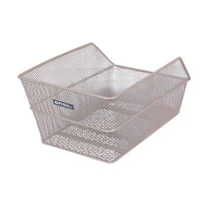 Panier arrière acier Basil Cento beige