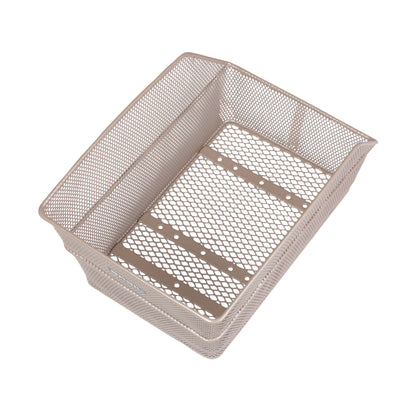 Panier arrière acier Basil Cento beige