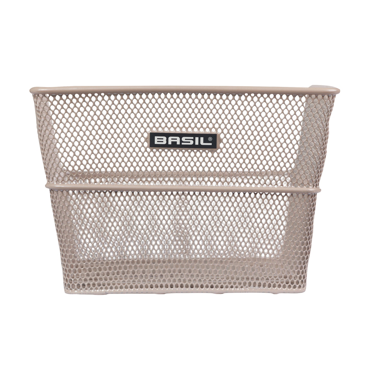 Panier arrière acier Basil Cento beige