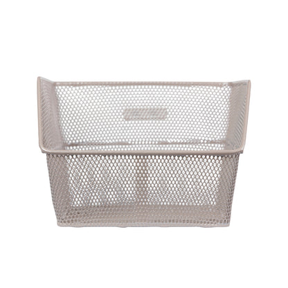 Panier arrière acier Basil Cento beige