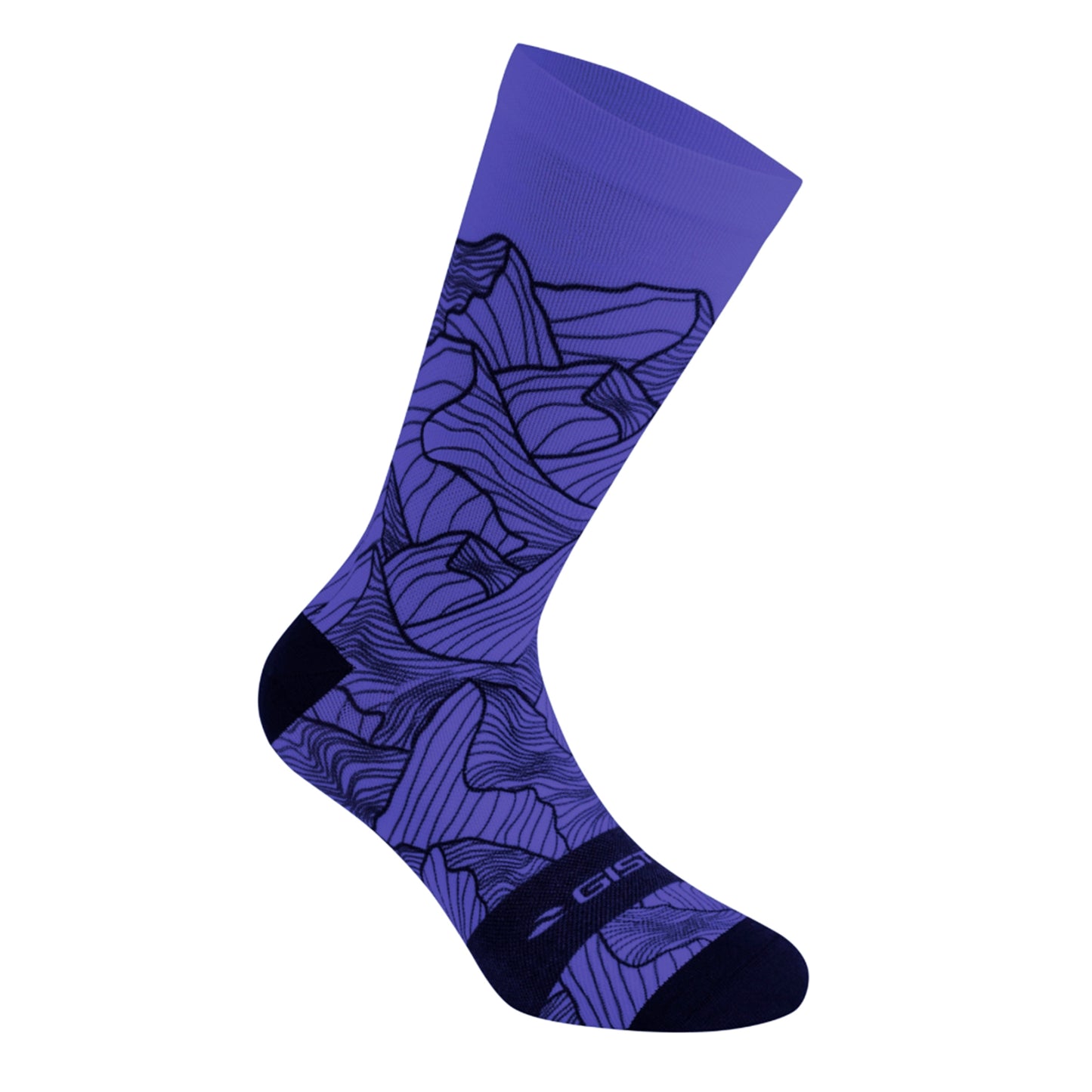Chaussettes Socquettes Été Gist Trendy Violet Altitude Écologique Hauteur 20cm