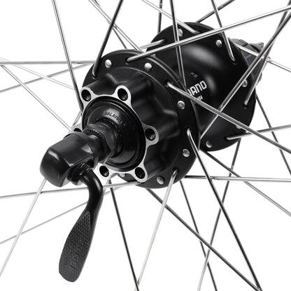 Roue VTC Vélox disque/patin 700x35 M260 arrière cassette 11-9V