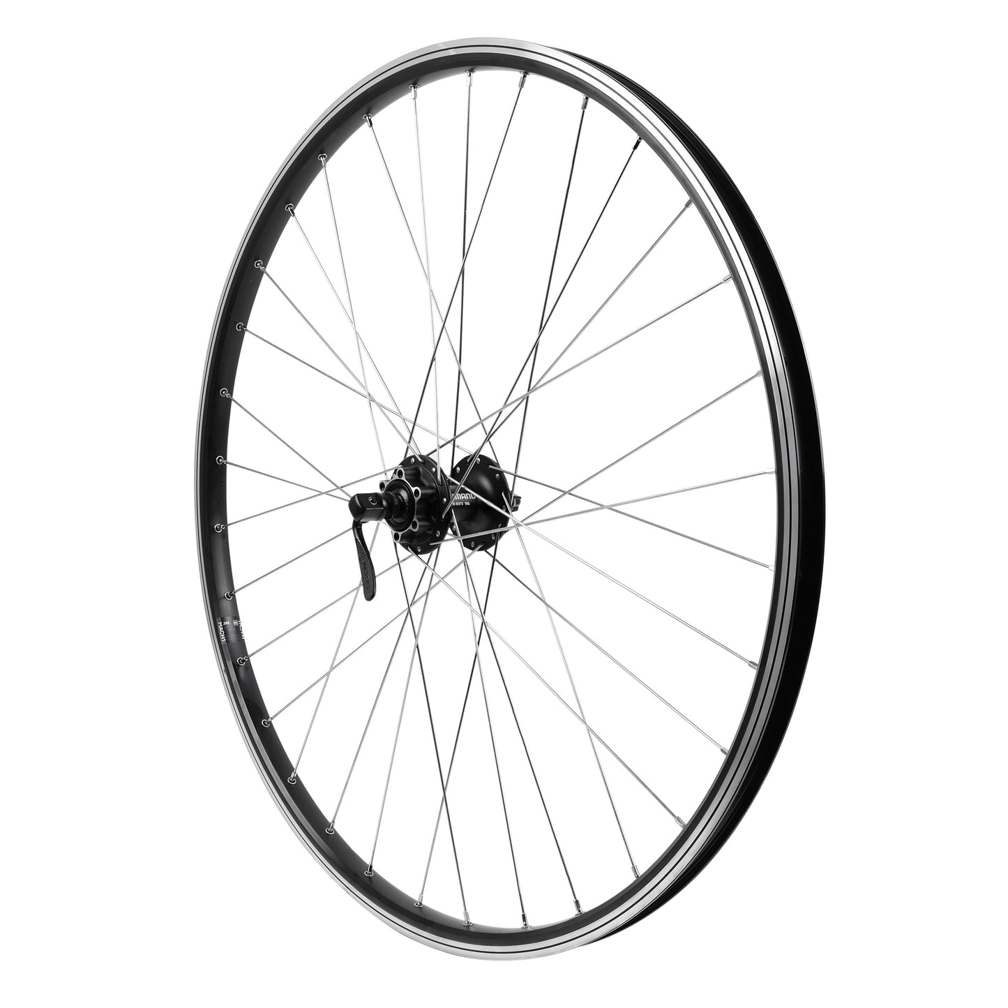 Roue VTC Vélox disque/patin 700x35 M260 avant noir renforcée 6T