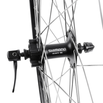 Roue VTC Vélox disque/patin 700x35 M260 avant noir renforcée 6T