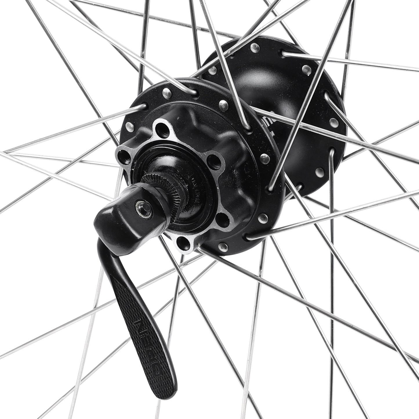 Roue VTC Vélox disque/patin 700x35 M260 avant noir renforcée 6T