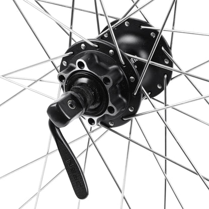 Roue VTC Vélox disque/patin 700x35 M260 avant noir renforcée 6T