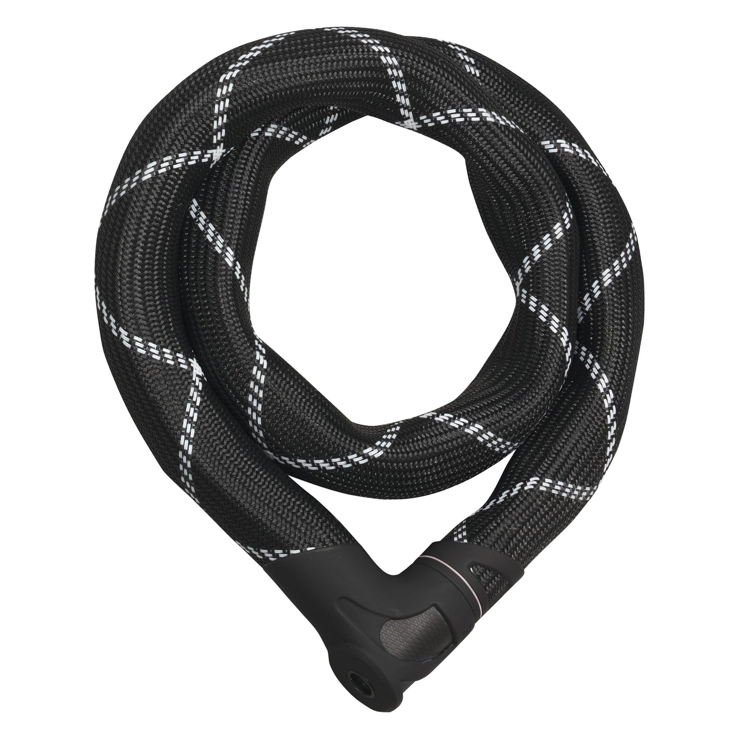 Antivol vélo chaîne à clé Abus iven chain 8210 diam 8 mm longueur 85 cm avec serrure intégrée -niveau sécurité 10-