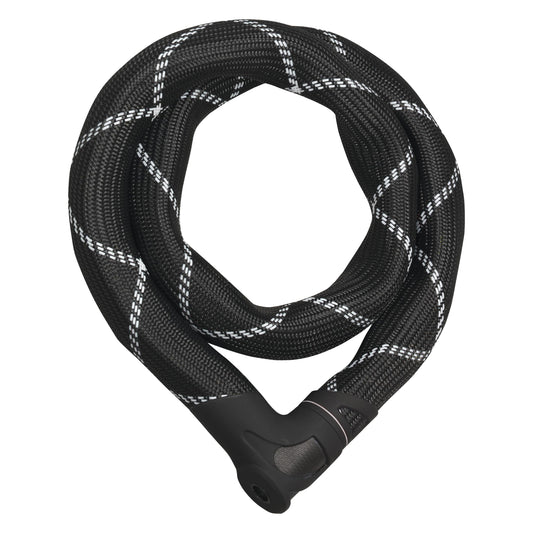 Antivol vélo chaîne à clé Abus iven chain 8210 diam 8 mm longueur 85 cm avec serrure intégrée -niveau sécurité 10-