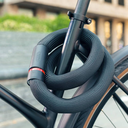 Antivol vélo chaîne à clé Abus goose lock diam 6 mm longueur 85 cm avec serrure intégrée -niveau sécurité 7-
