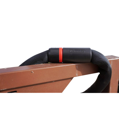 Antivol vélo chaîne à clé Abus goose lock diam 6 mm longueur 85 cm avec serrure intégrée -niveau sécurité 7-