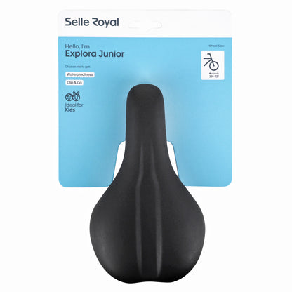 Selle Royal Explora Junior Medium visible gel black 225x135