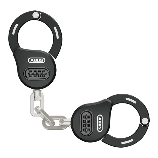 Antivol vélo - trottinette à menotte Abus chain claw à combinaison longueur 100cm noir