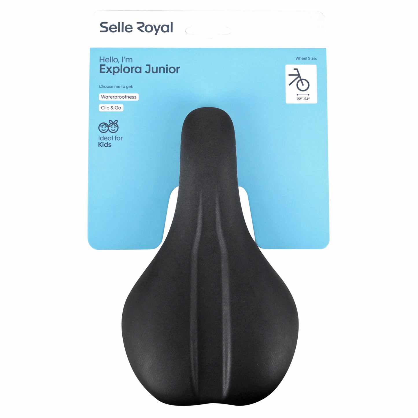 Selle Royal Explora Junior Large visible gel black 245x150