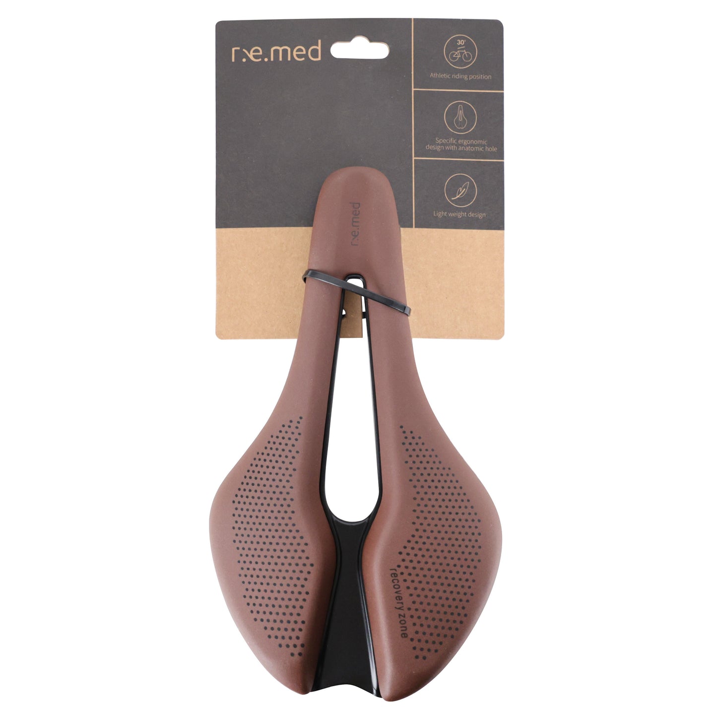 Selle Royal Respiro Athletic Visible Gel brown 245x140