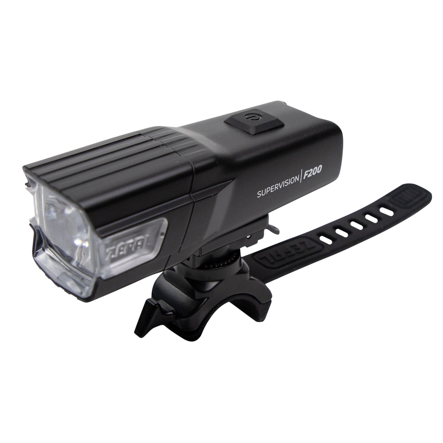 Eclairage vélo usb avant sur cintre Zéfal supervision f200 lumens noir