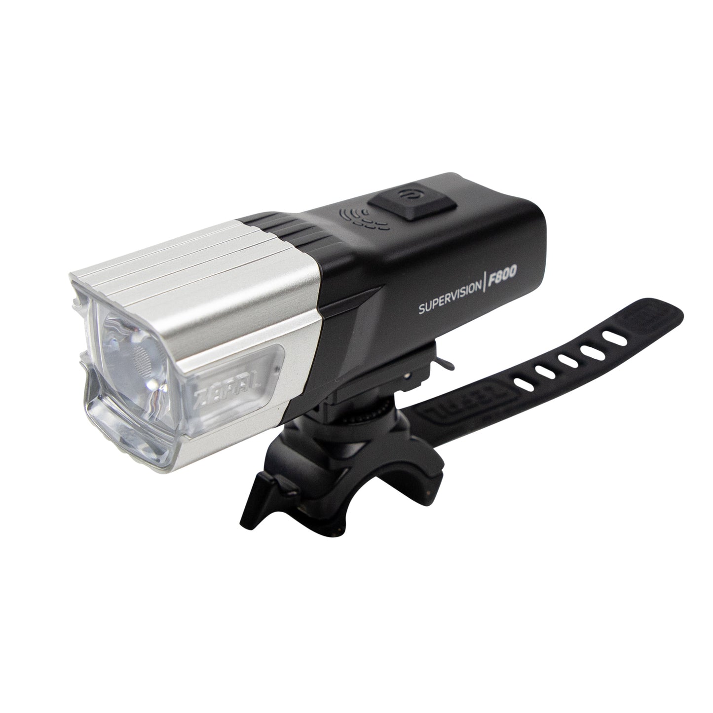 Eclairage vélo usb avant sur cintre Zéfal supervision f800 lumens noir
