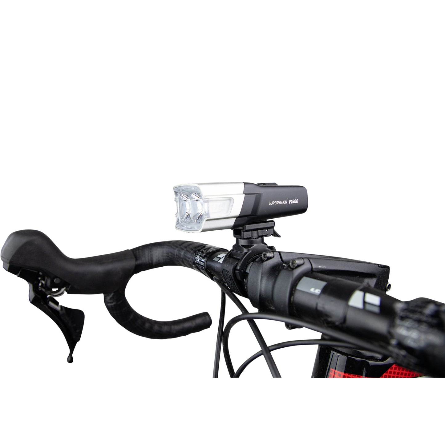 Eclairage vélo usb avant sur cintre Zéfal supervision f1500 lumens noir