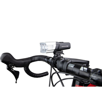 Eclairage vélo usb avant sur cintre Zéfal supervision f1500 lumens noir