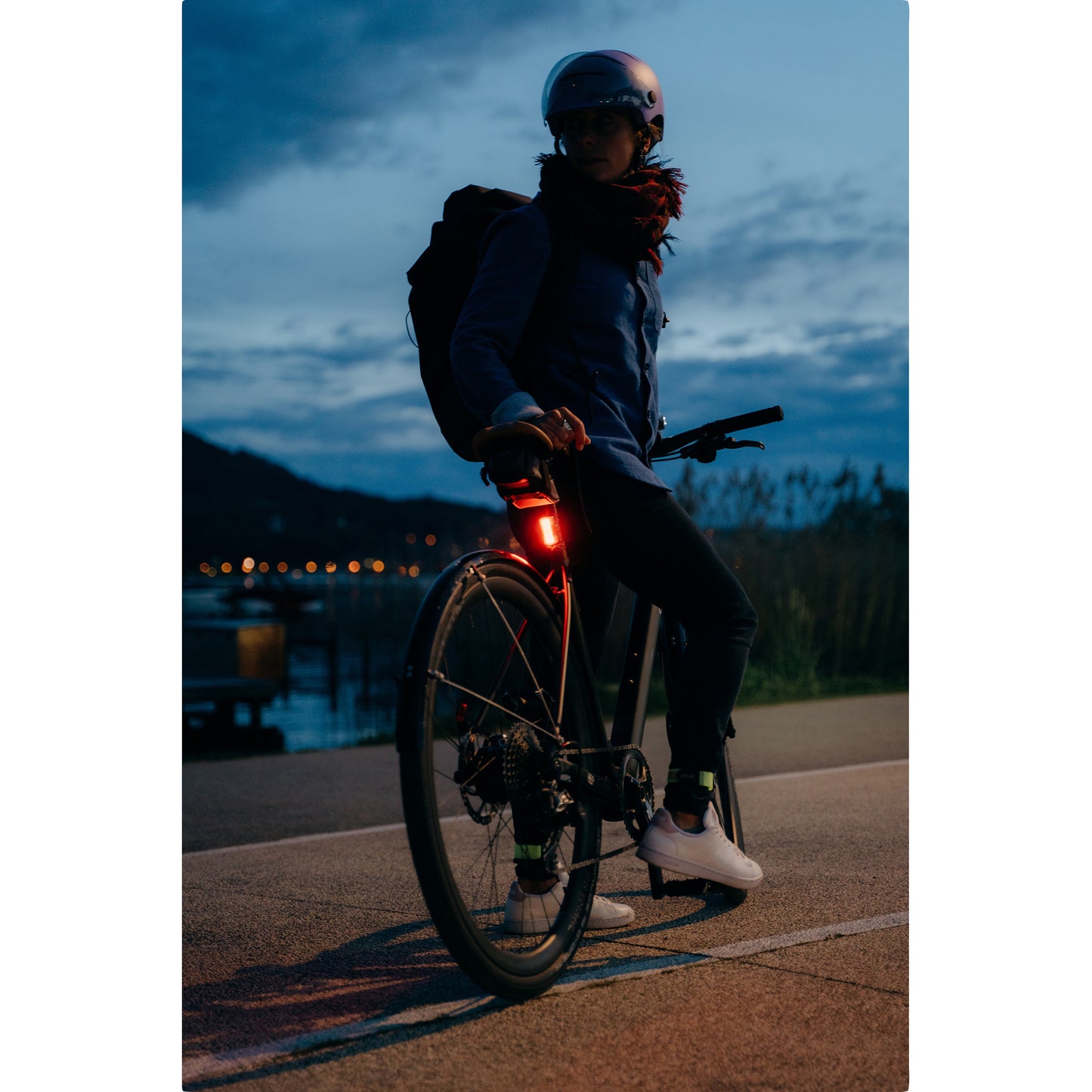 Eclairage vélo usb kit sur cintre-tige de selle Zéfal vision f20-r20 lumens noir avant/arrière