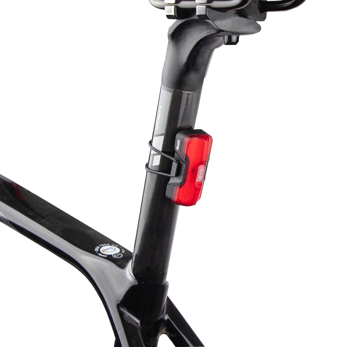 Eclairage vélo usb kit sur cintre-tige de selle Zéfal vision f20-r20 lumens noir avant/arrière
