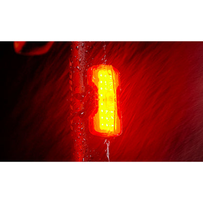Eclairage vélo usb kit sur cintre-tige de selle Zéfal vision f20-r20 lumens noir avant/arrière