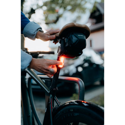 Eclairage vélo usb kit sur cintre-tige de selle Zéfal vision f20-r20 lumens noir avant/arrière