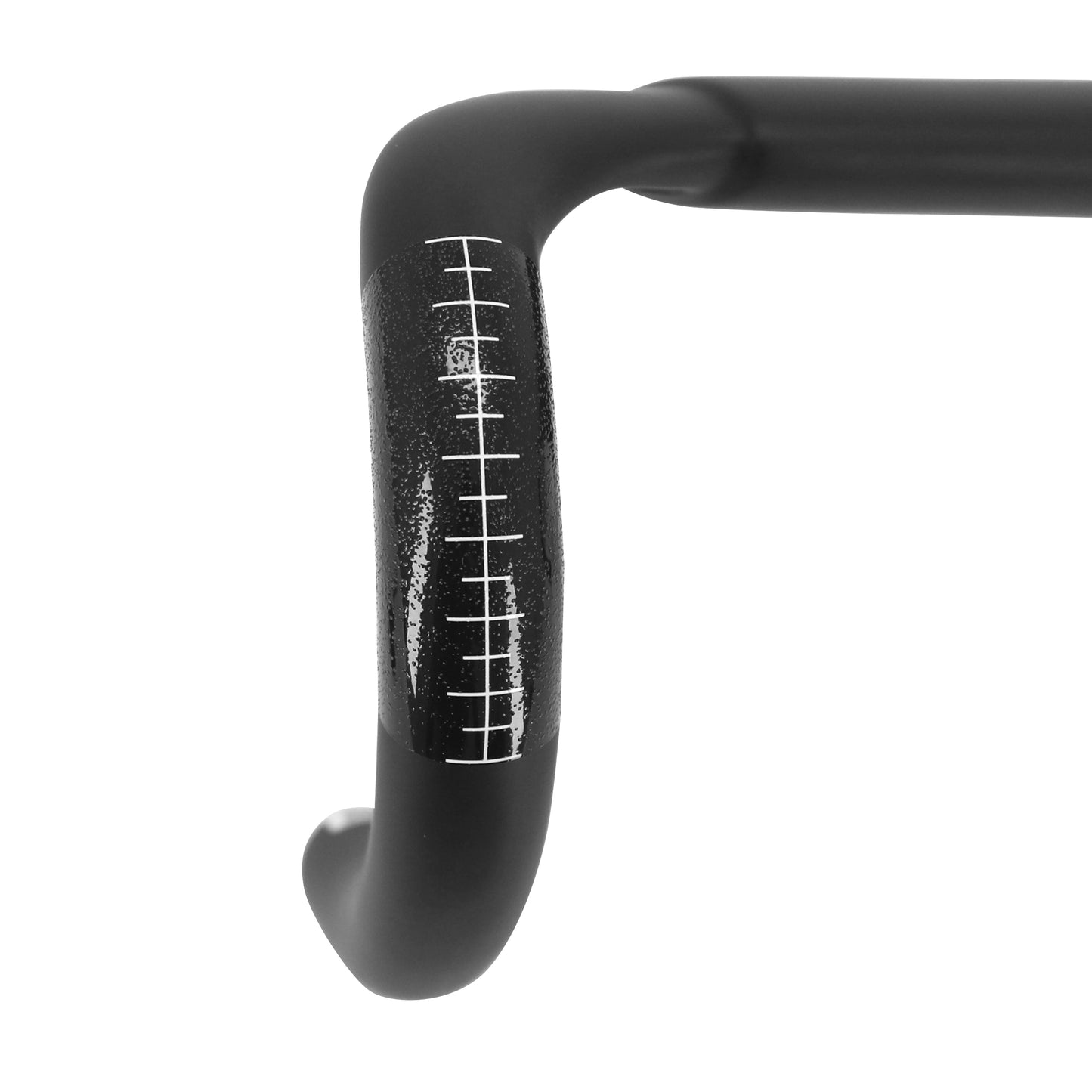ITM ch1r carbon matte road handlebar L 42 outer (center to center 40cm) with integrated stem L 110mm for internal cable routing