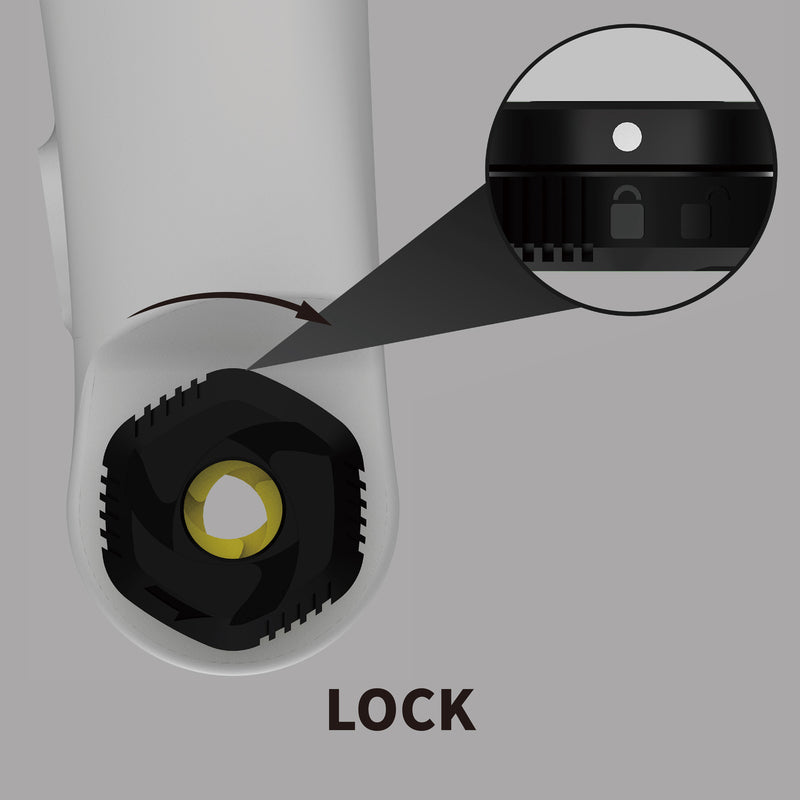 Knob RAPILOCK QUIK route M12x1.75