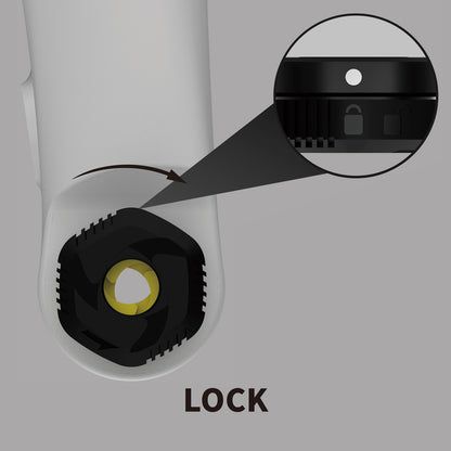 Knob RAPILOCK QUIK M12x1.0x2 speed release