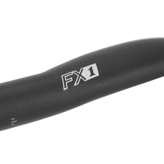 ITM FX1 Gravel aluminum road handlebar, black, 31.8mm, 44cm outer (42cm center-to-center) for internal cable routing