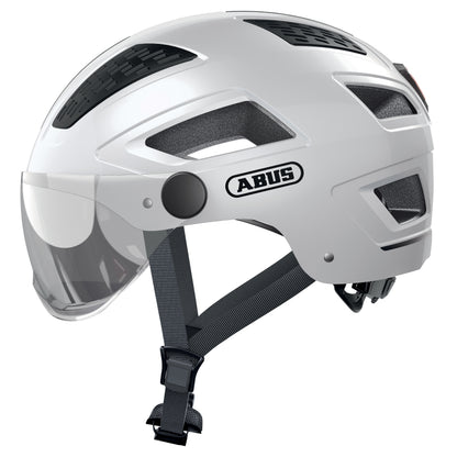 Casque vélo adulte Abus urbain hyban 2.0 ace blanc polaire