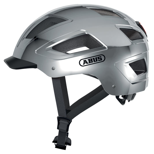 Abus Hyban 2.0 Chrome Urban Adult Cycling Helmet