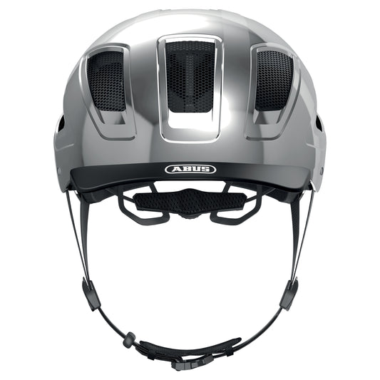 Abus Hyban 2.0 Chrome Urban Adult Cycling Helmet