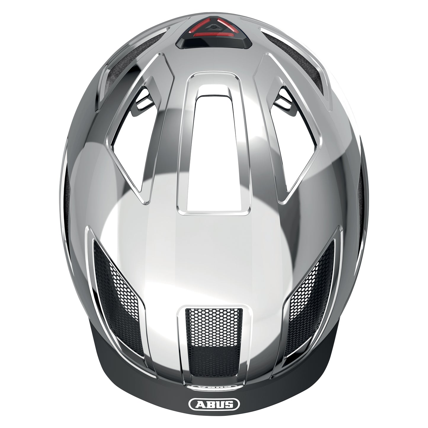 Casque vélo adulte Abus urbain hyban 2.0 chrome