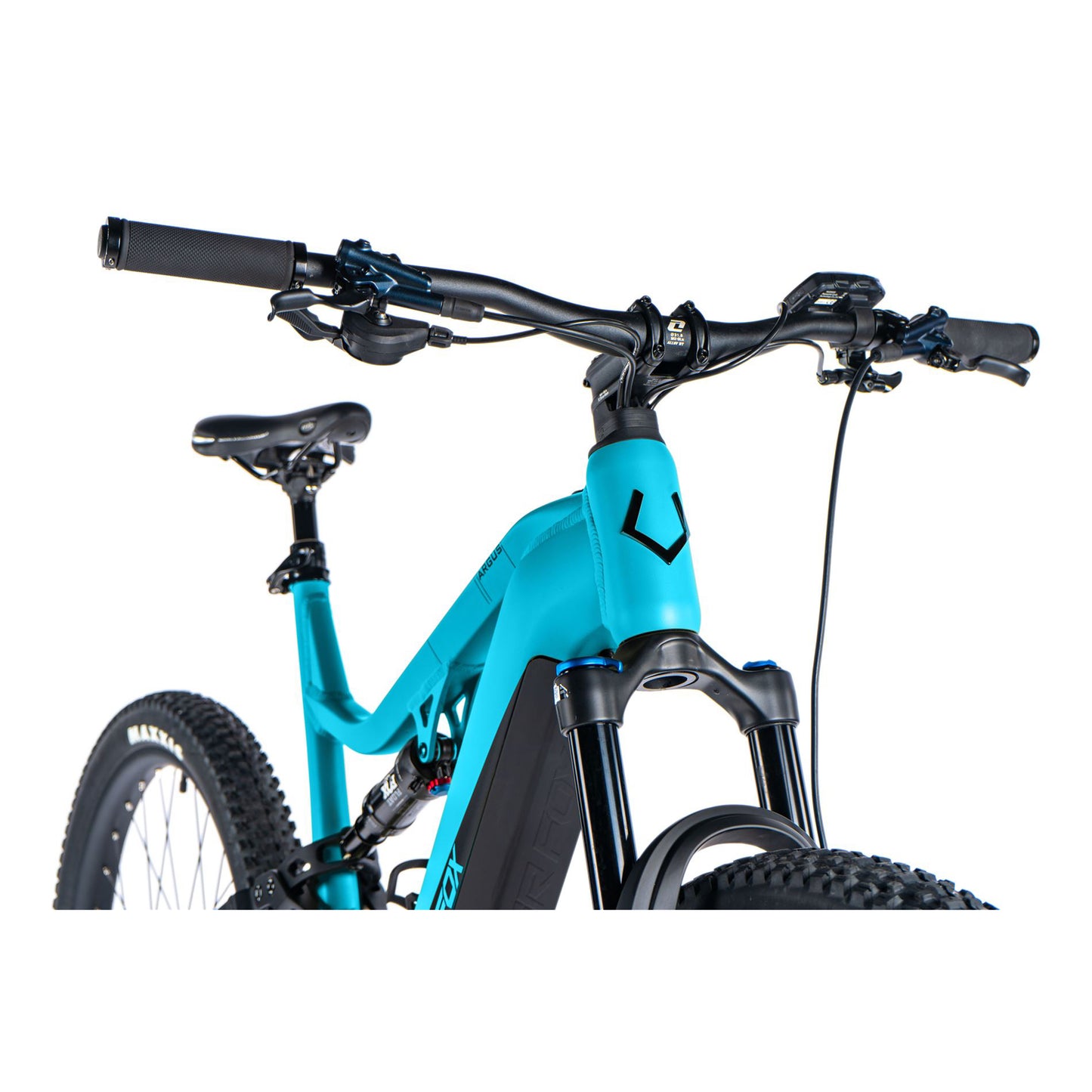 Vélo électrique VTT 29 Leader Fox Argus bleu TS Panasonic GX 20Ah