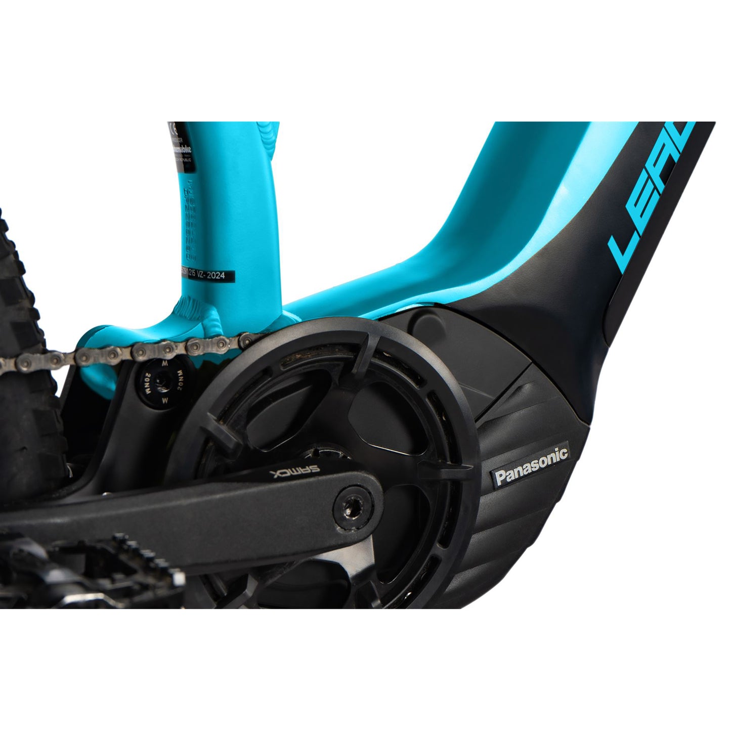 Vélo électrique VTT 29 Leader Fox Argus bleu TS Panasonic GX 20Ah