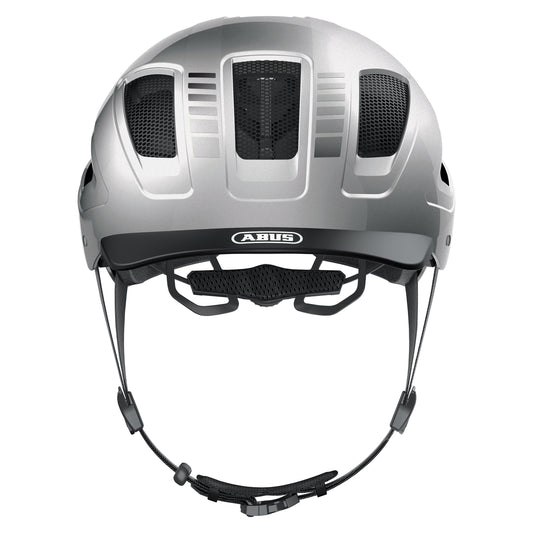 Abus Hyban 2.0 Urban Adult Cycling Helmet Silver
