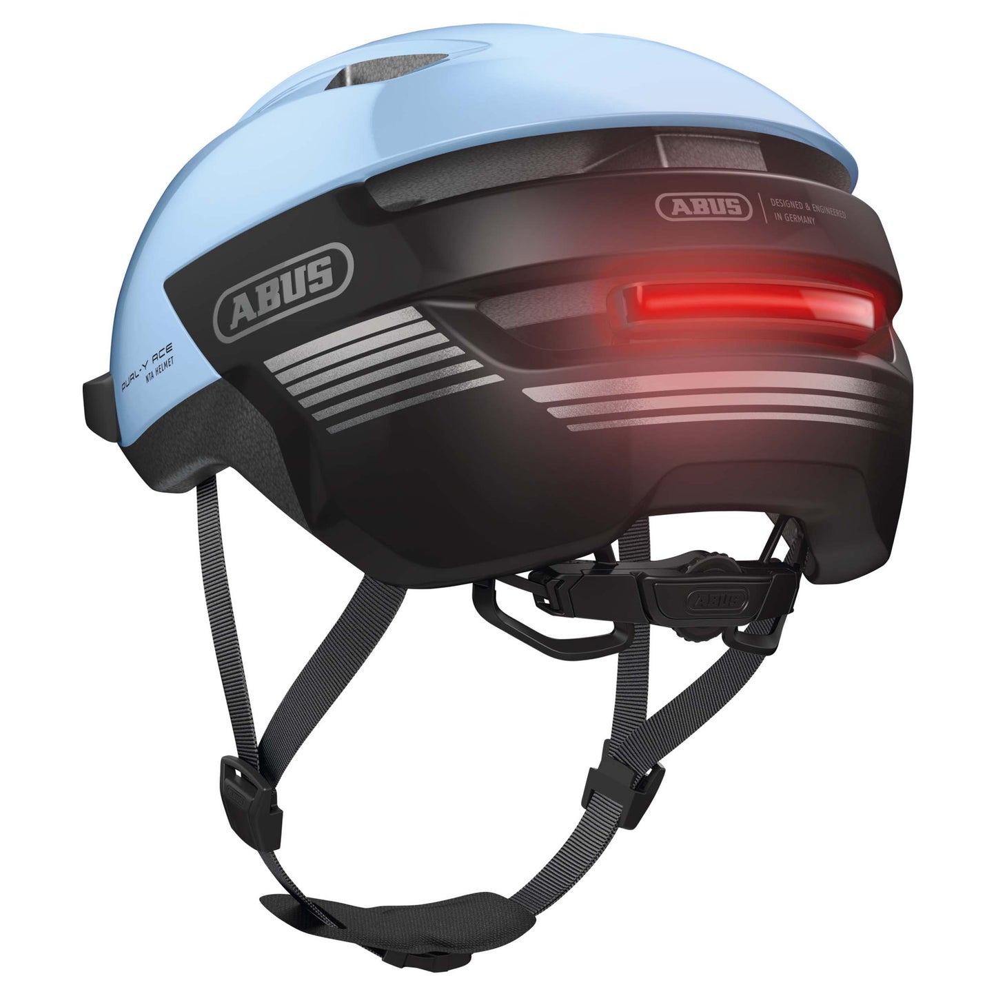 Casque vélo adulte Abus urbain purl-y ace bleu glacier
