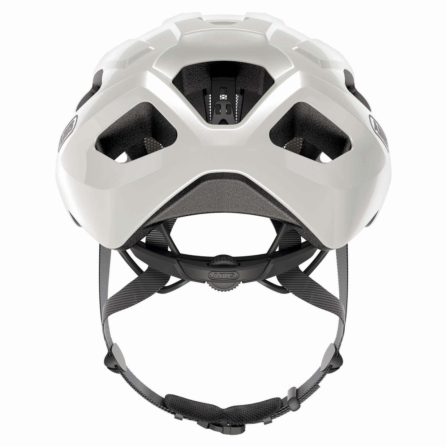 Casque vélo adulte Abus route macator blanc perle