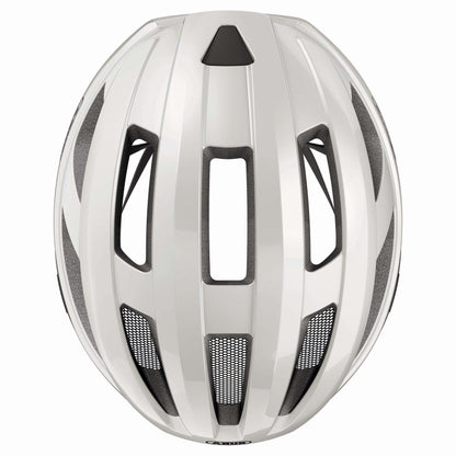 Casque vélo adulte Abus route macator blanc perle