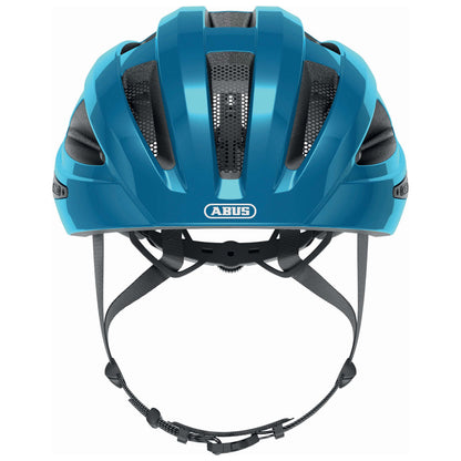 Casque vélo adulte Abus route macator bleu acier