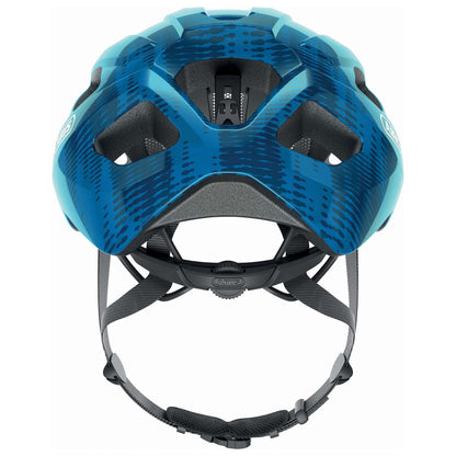 Casque vélo adulte Abus route macator bleu acier