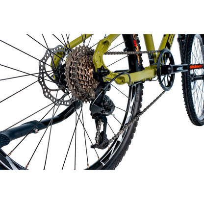 Leader Fox Capitan 24-inch Boys' 8-Speed Hardtail Mountain Bike - Matte Khaki Green