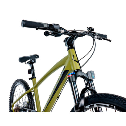 Leader Fox Capitan 24-inch Boys' 8-Speed Hardtail Mountain Bike - Matte Khaki Green