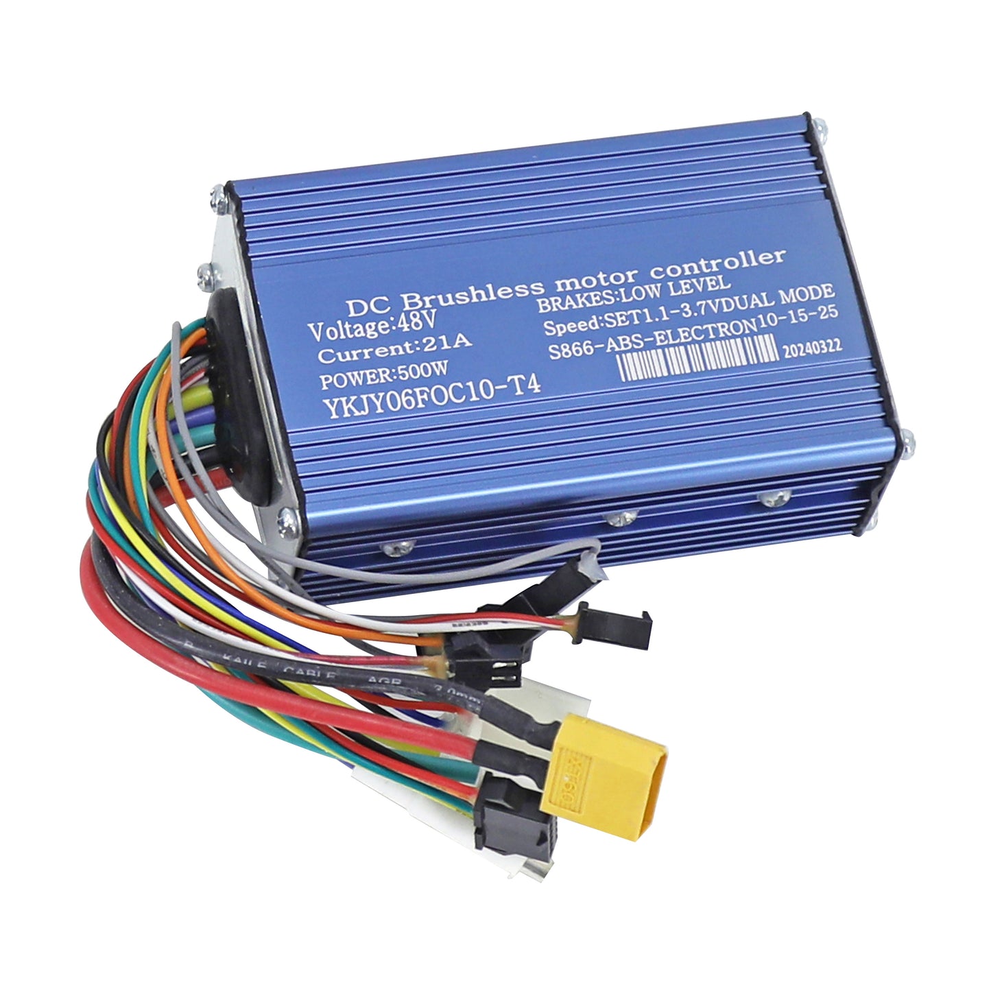 Contrôleur trottinette smartgyro rockway, speedway 48v 21a 500w connecteur 6 pins PCP