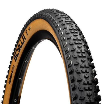 Pneu VTT 29 X 2.45 Rubena Scylla E-Lite Noir-Beige TR (62-622) Compatible VAE