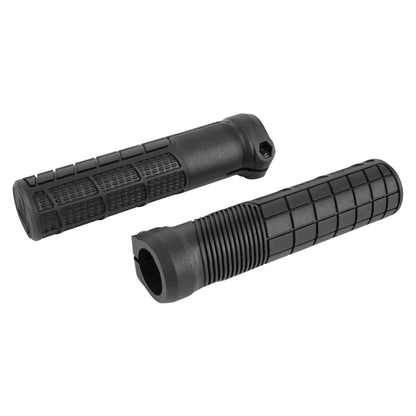 City MTB Newton lock-on rubber grips black 138mm without plugs